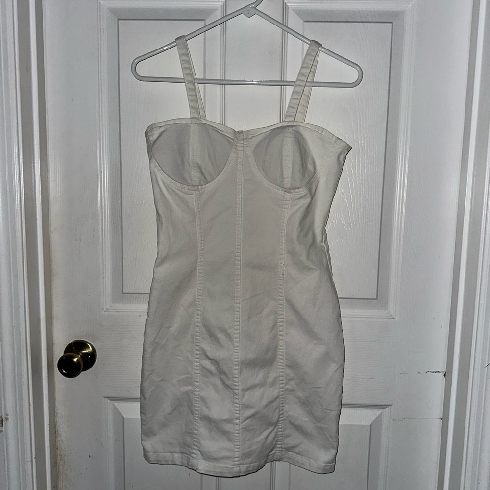 Derek Heart White Dress